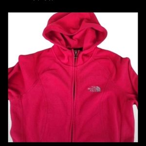 The North Face Pink Jacket with hood size S/P